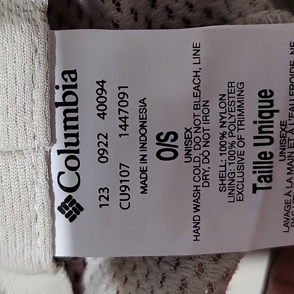 Nwt Columbia Bora Bora Booney Unisex One Size - Picture 5 of 9
